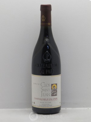 Châteauneuf-du-Pape Clos Saint-Jean Pascal et Vincent Maurel  2013 - Lot of 1 Bottle
