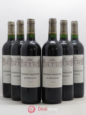 Château Deyrem Valentin Cru Bourgeois  2009 - Lot of 6 Bottles