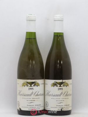 Meursault 1er Cru Charmes François Jobard 1995 - Lot of 2 Bottles