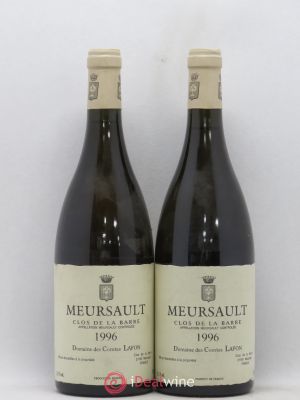 Meursault Clos de la Barre Comtes Lafon (Domaine des)  1996 - Lot of 2 Bottles