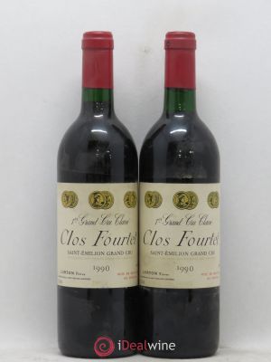 Clos Fourtet 1er Grand Cru Classé B  1990 - Lot of 2 Bottles