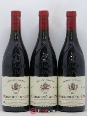 Châteauneuf-du-Pape Charvin (Domaine)  2011 - Lot of 3 Bottles