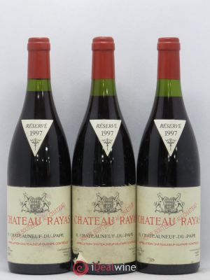 Châteauneuf-du-Pape Château Rayas Reynaud  1997 - Lot of 3 Bottles