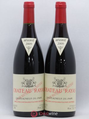 Châteauneuf-du-Pape Château Rayas Reynaud  2009 - Lot of 2 Bottles