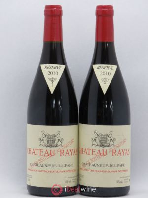 Châteauneuf-du-Pape Château Rayas Reynaud  2010 - Lot of 2 Bottles