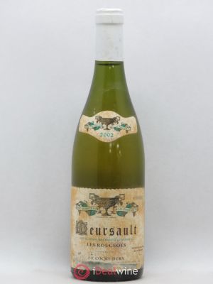 Meursault Les Rougeots Coche Dury (Domaine)  2002 - Lot of 1 Bottle