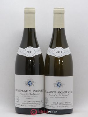Chassagne-Montrachet 1er Cru Les Ruchottes Ramonet (Domaine)  2011 - Lot of 2 Bottles