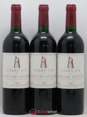 Château Latour 1er Grand Cru Classé  1996 - Lot of 3 Bottles