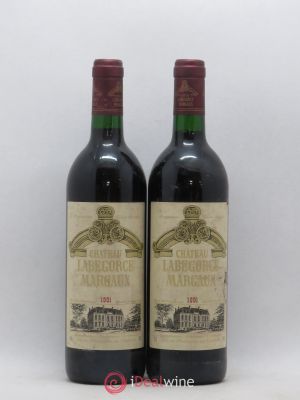 Château Labegorce Cru Bourgeois  1991 - Lot of 2 Bottles