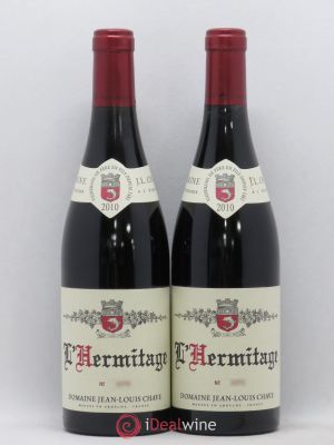 Hermitage Jean-Louis Chave  2010 - Lot of 2 Bottles