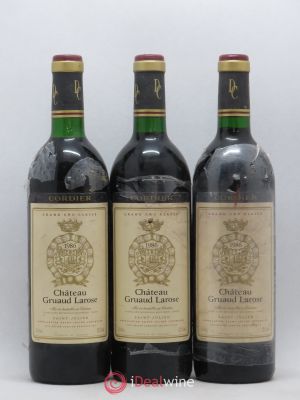 Château Gruaud Larose 2ème Grand Cru Classé  1986 - Lot of 3 Bottles