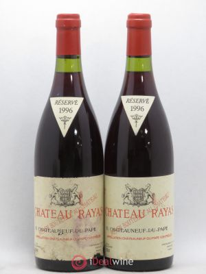 Châteauneuf-du-Pape Château Rayas Reynaud  1996 - Lot of 2 Bottles