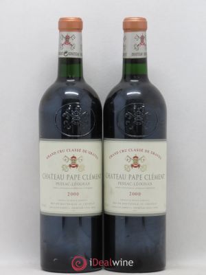 Château Pape Clément Cru Classé de Graves  2000 - Lot of 2 Bottles