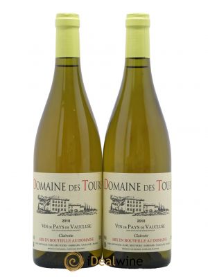 IGP Vaucluse (Vin de Pays de Vaucluse) Domaine des Tours Emmanuel Reynaud Clairette 2018 - Lot de 2 Bottles