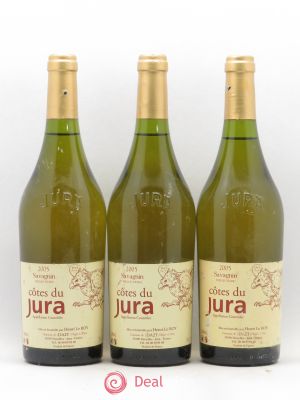 Côtes du Jura Savagnin Vieilles Vignes Domaine de l'Aigle à Deux Têtes 2005 - Lot de 3 Bouteilles