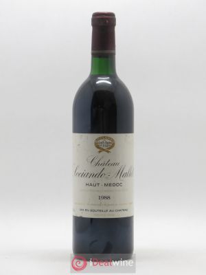 Château Sociando Mallet  1988 - Lot of 1 Bottle