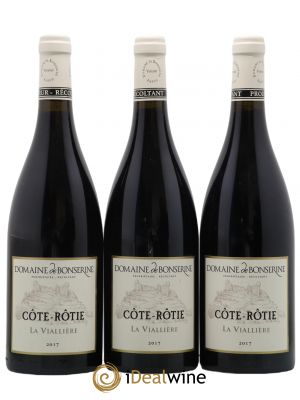 Côte-Rôtie La Viallière Bonserine (Domaine de)  2017 - Lot of 3 Bottles