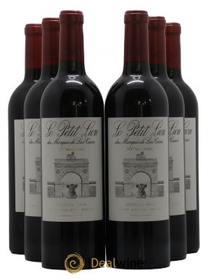 Le Petit Lion du Marquis de Las Cases Second vin  2016 - Lot de 6 Bouteilles