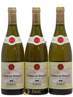 Côtes du Rhône Guigal  2019 - Lot of 3 Bottles