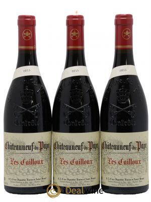 Châteauneuf-du-Pape Les Cailloux André Brunel 2015 - Lot de 3 Bottles
