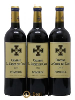 Château la Croix du Casse  2016 - Lot of 3 Bottles