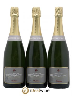 Champagne Tradition Maison Berthelot Piot  - Lot of 3 Bottles