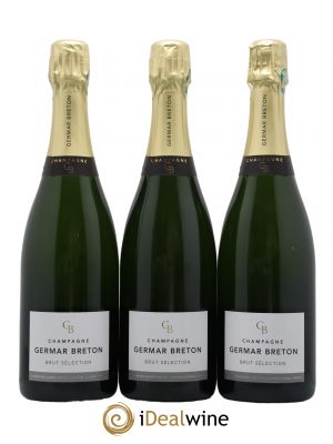 Champagne Brut Sélection Maison Germar Breton  - Lot de 3 Bouteilles
