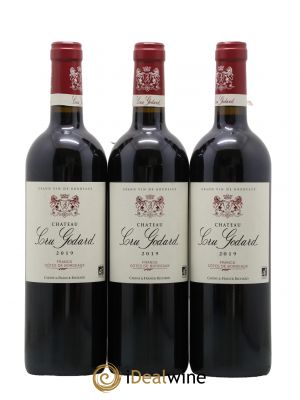 Côtes de Francs Château Cru Godard 2019 - Lot of 3 Bottles