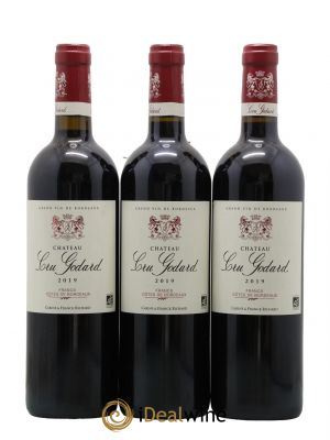 Côtes de Francs Château Cru Godard 2019 - Lot of 3 Bottles