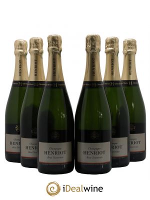 Champagne Brut Souverain Henriot  - Lot de 6 Bouteilles
