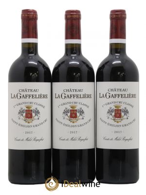 Château la Gaffelière 1er Grand Cru Classé B  2017 - Lot of 3 Bottles