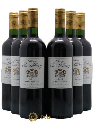 Château Cos Labory 5ème Grand Cru Classé  2015 - Lot of 6 Bottles