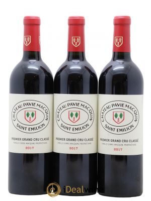 Château Pavie Macquin 1er Grand Cru Classé B  2017 - Lot of 3 Bottles