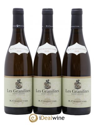 Saint-Joseph Les Granilites Chapoutier 2018 - Lot of 3 Bottles
