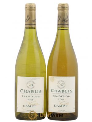 Chablis Vignoble Dampt (no reserve) 2008 - Lot of 2 Bottles