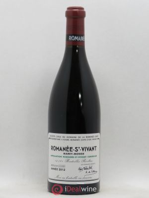 Romanée-Saint-Vivant Grand Cru Domaine de la Romanée-Conti  2012 - Lot of 1 Bottle