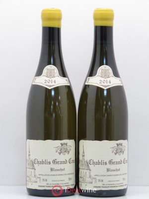 Chablis Grand Cru Blanchot Raveneau (Domaine)  2014 - Lot of 2 Bottles