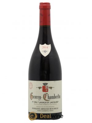 Gevrey-Chambertin 1er Cru Lavaux Saint Jacques Armand Rousseau (Domaine) 2014 - Lot de 1 Bottle
