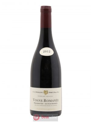 Vosne-Romanée 1er Cru Les Gaudichots Forey Père et Fils (Domaine)  2012 - Lot of 1 Bottle
