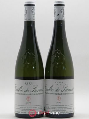 Savennières Clos de la Coulée de Serrant Vignobles de la Coulée de Serrant - Nicolas Joly  2011 - Lot of 2 Bottles