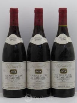 Volnay 1er Cru Caillerets - Clos des 60 ouvrées La Pousse d'Or  1996 - Lot of 3 Bottles