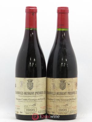 Chambolle-Musigny 1er Cru Comte Georges de Vogüé  1996 - Lot of 2 Bottles