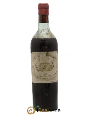 Château Margaux 1er Grand Cru Classé  1939 - Lot of 1 Bottle