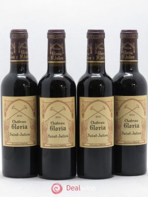 Château Gloria  2016 - Lot of 4 Half-bottles