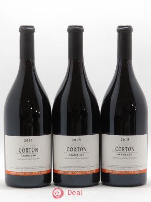 Corton Grand Cru Tollot Beaut (Domaine)  2015 - Lot of 3 Bottles