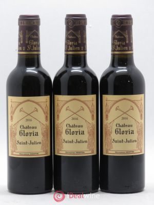 Château Gloria  2016 - Lot of 3 Half-bottles