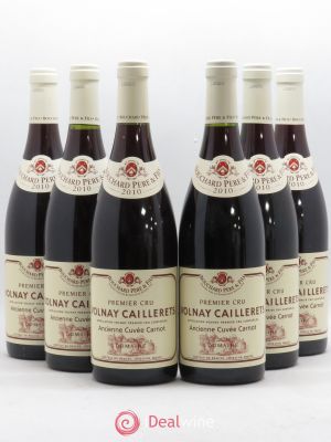 Volnay 1er cru Caillerets - Ancienne Cuvée Carnot Bouchard Père & Fils  2010 - Lot de 6 Bouteilles