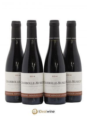 Chambolle-Musigny Arnoux-Lachaux (Domaine)  2014 - Lot of 4 Half-bottles