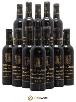 Château Couvent des Jacobins Grand Cru Classé  2015 - Lot de 12 Demi-bouteilles