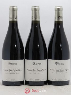 Beaune 1er Cru Les Cent vignes Croix (Domaine des)  2009 - Lot de 3 Bouteilles
